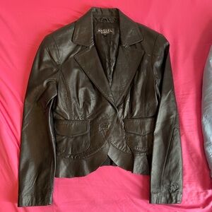 Marcel Leather Jacket size small